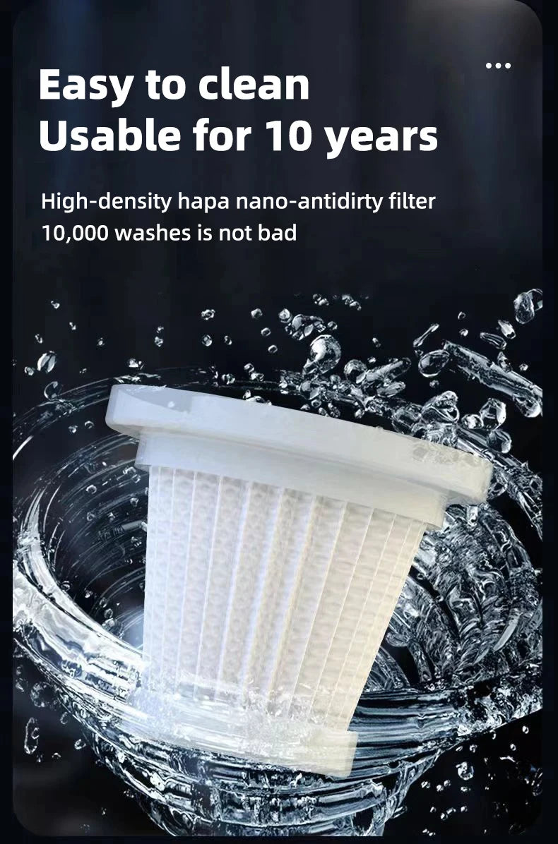 Auto multifunctionele stofzuiger Handheld krachtige zuigkracht Oplaadbare auto en thuis Kleine draadloze stofzuiger voor tweeërl