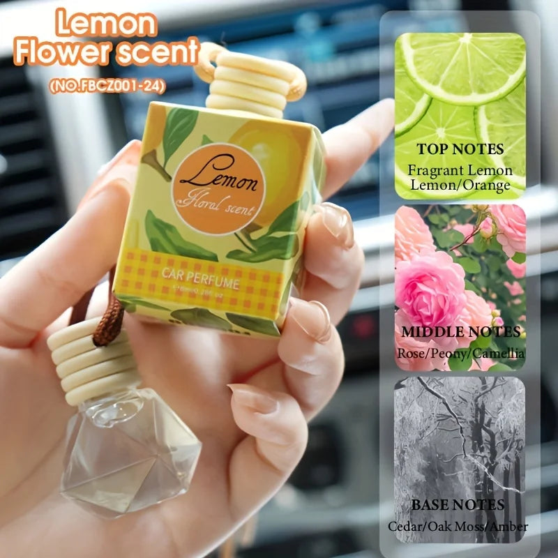 Car Air Freshener, Long Lasting Fragrance, Suitable for Car, Home, Office, Bathroom, Bedroom, Car Interior Aromatherapy 
